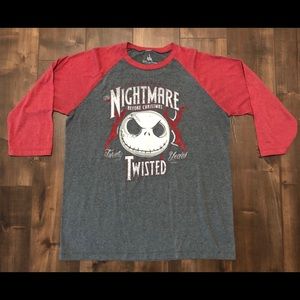 Disney Nightmare before Christmas 20yr twisted tee